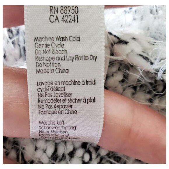 PJ Salvage Soft Eyelash Knit Open Front Cardigan Sweater Size M Cozycore Layer - Picture 8 of 10